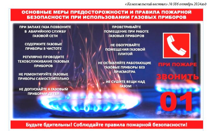 безопасность использования газа в быту.